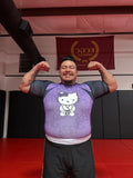 Hello Kitty Jiu Jitsu Purple Rash Guard