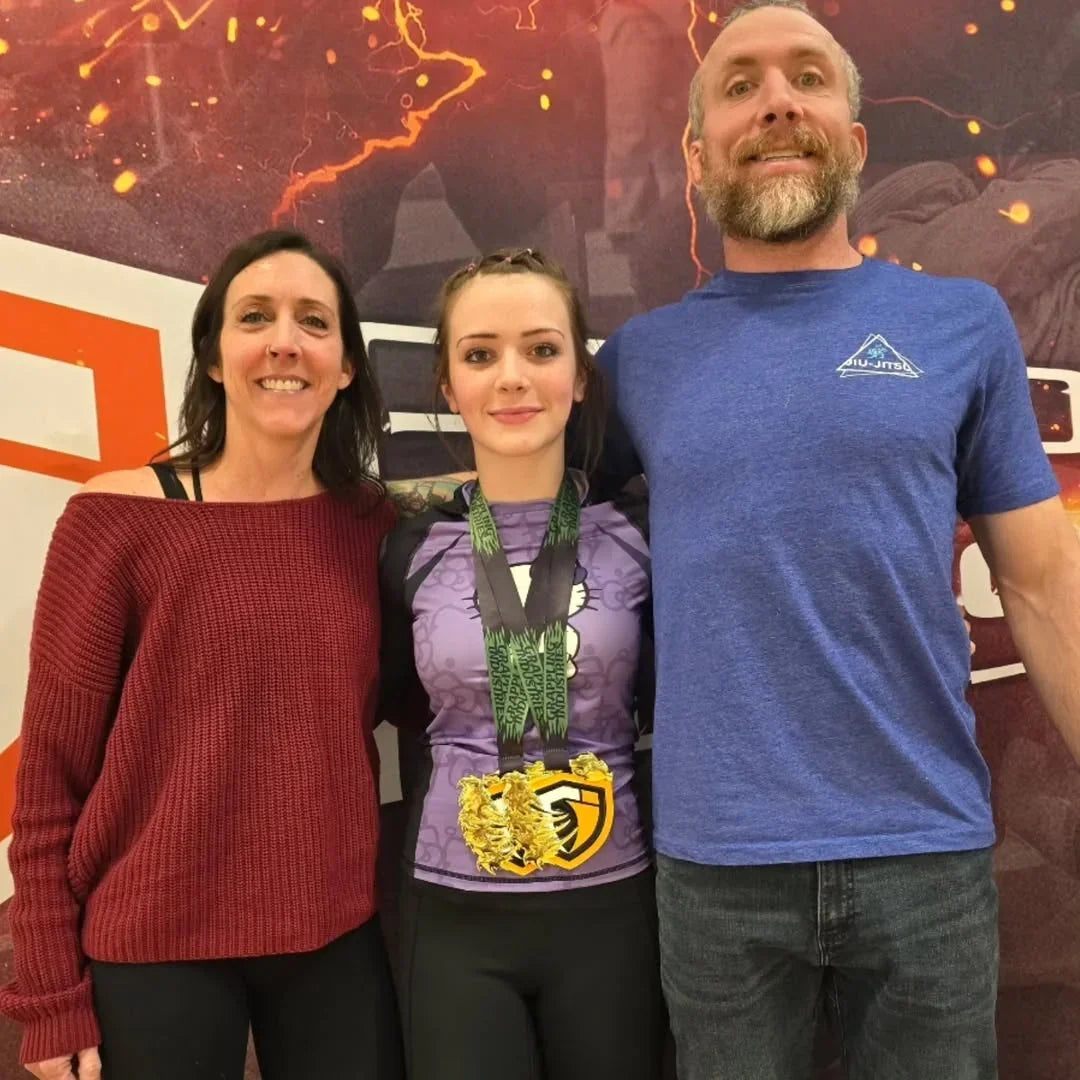 Hello Kitty Jiu Jitsu Purple Rash Guard