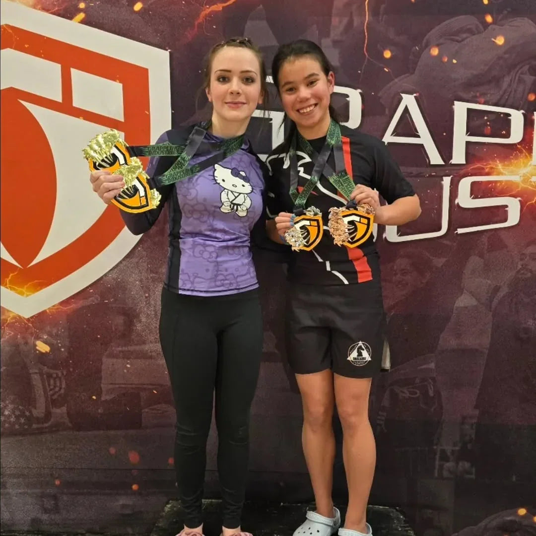 Hello Kitty Jiu Jitsu Purple Rash Guard