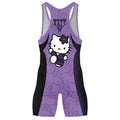Hello Kitty Jiu Jitsu Purple Wrestling Singlet
