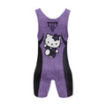 Hello Kitty Jiu Jitsu Purple Wrestling Singlet