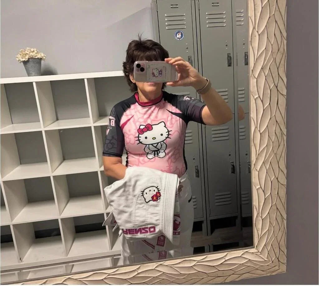 Hello Kitty Jiu Jitsu Rash Guard
