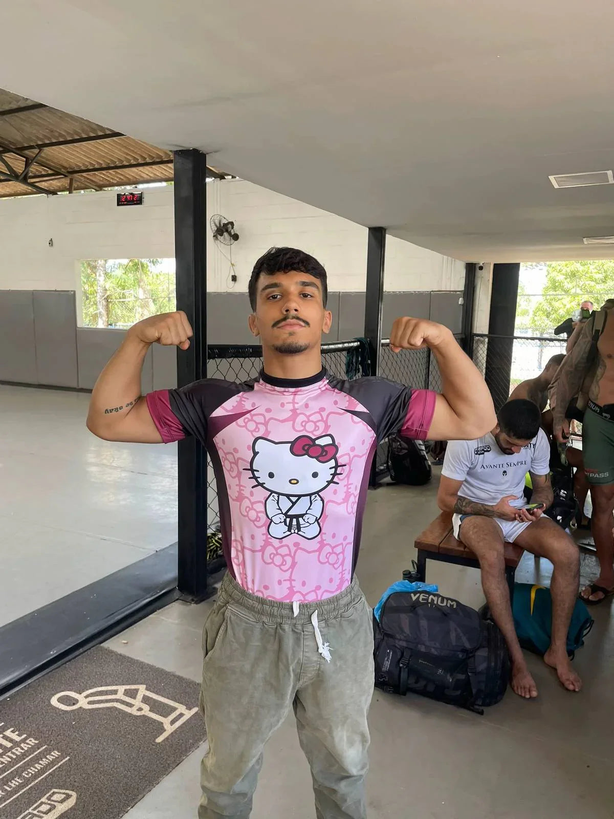 Hello Kitty Jiu Jitsu Rash Guard