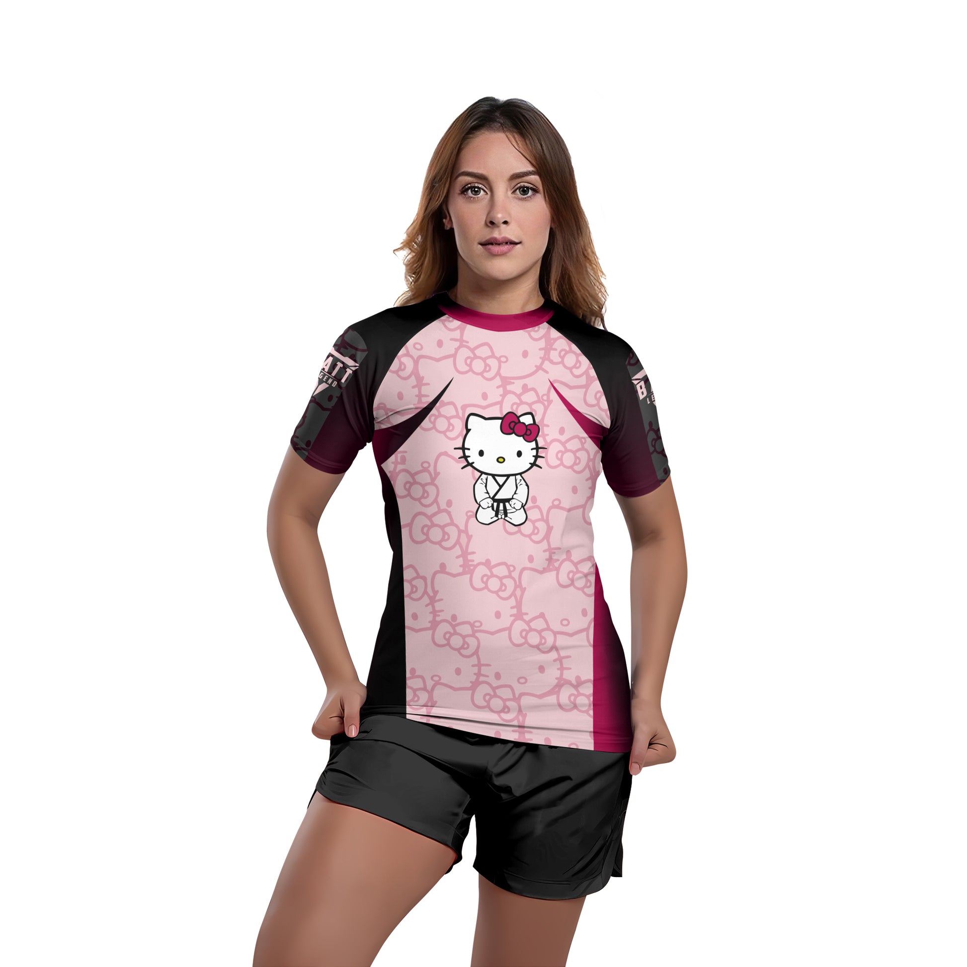 Hello Kitty Jiu Jitsu Rash Guard