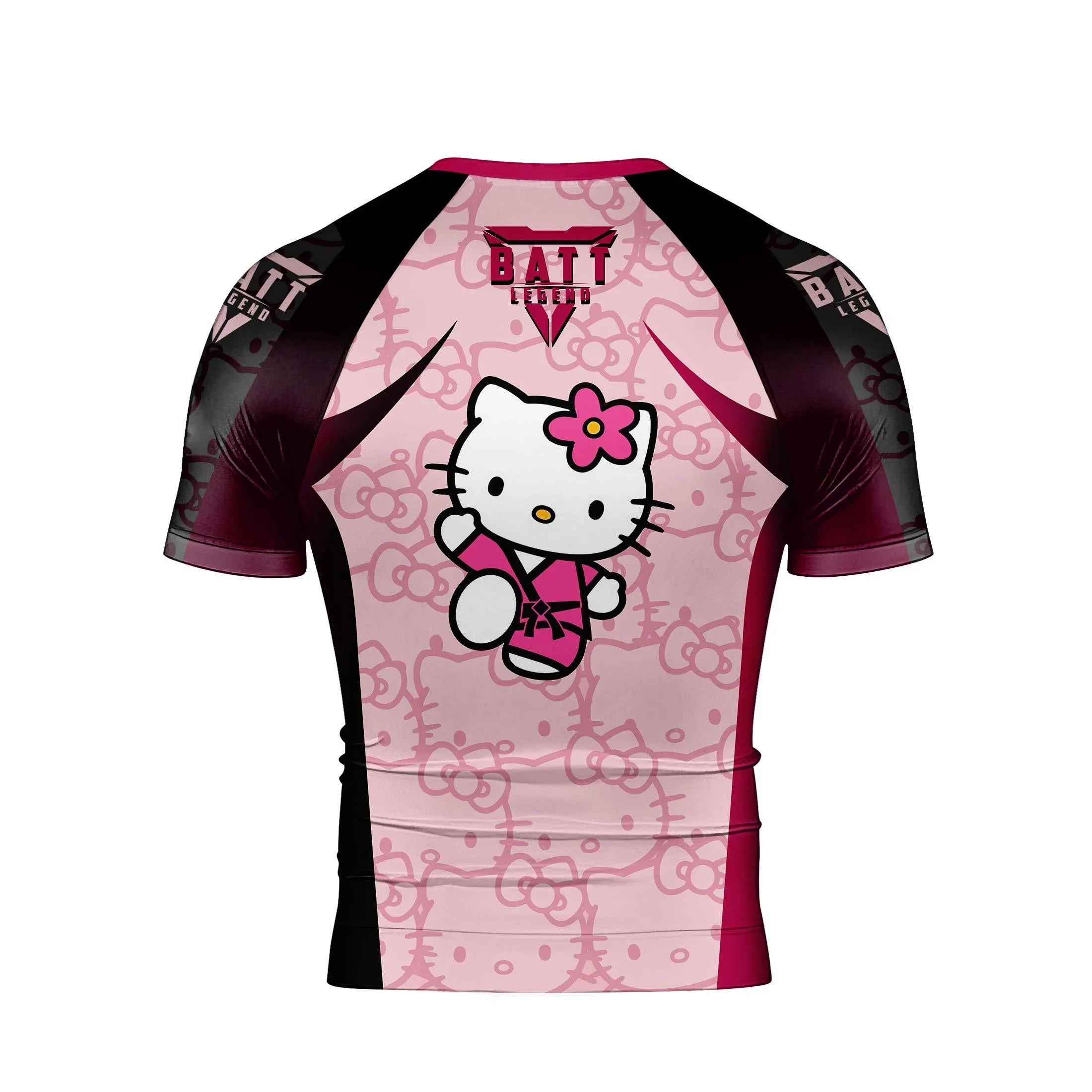 Hello Kitty Jiu Jitsu Rash Guard - Athletic Apparel
