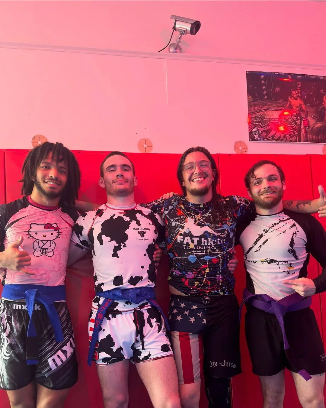 Hello Kitty Jiu Jitsu Rash Guard