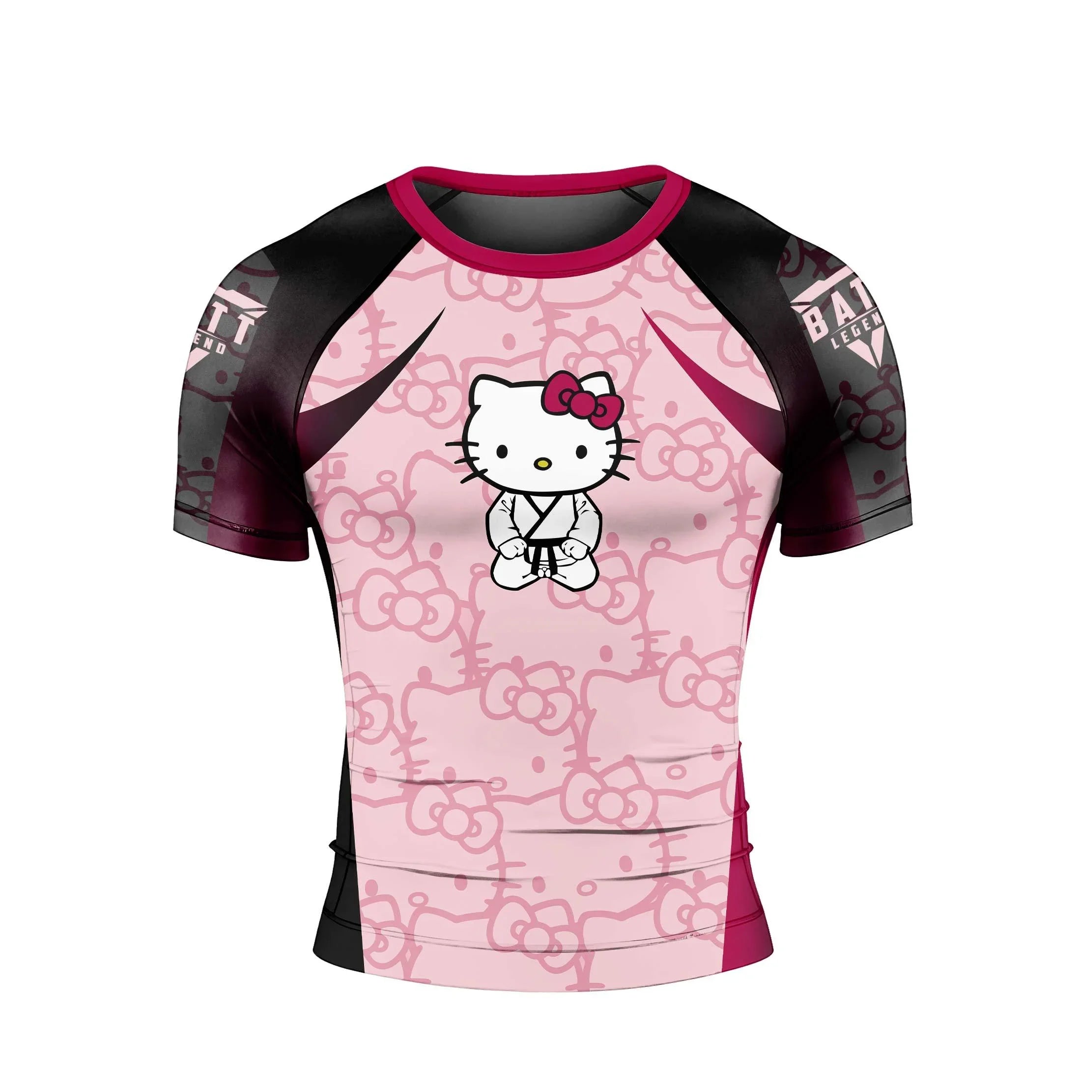 Hello Kitty Jiu Jitsu Rash Guard - Athletic Apparel