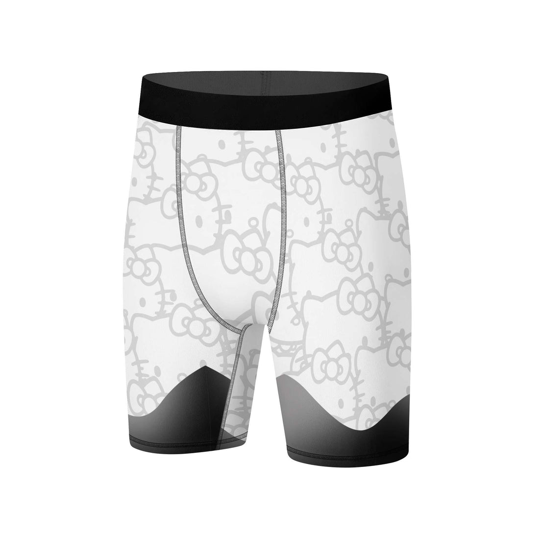 Hello Kitty Jiu Jitsu White Compression Shorts