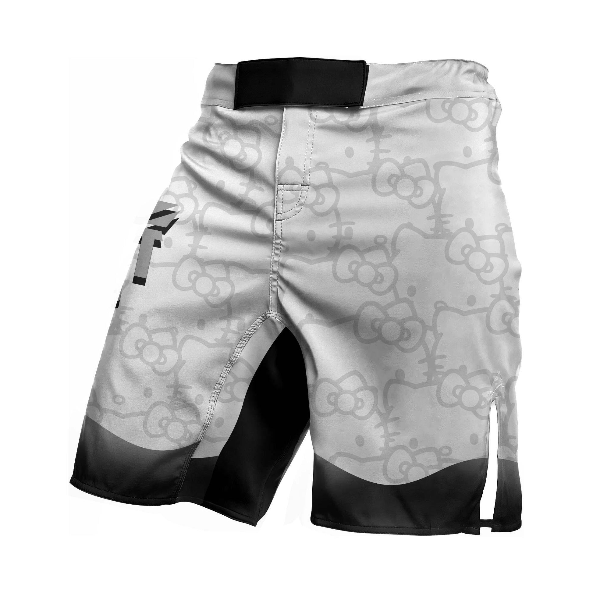 Hello Kitty Jiu Jitsu White Fight Shorts