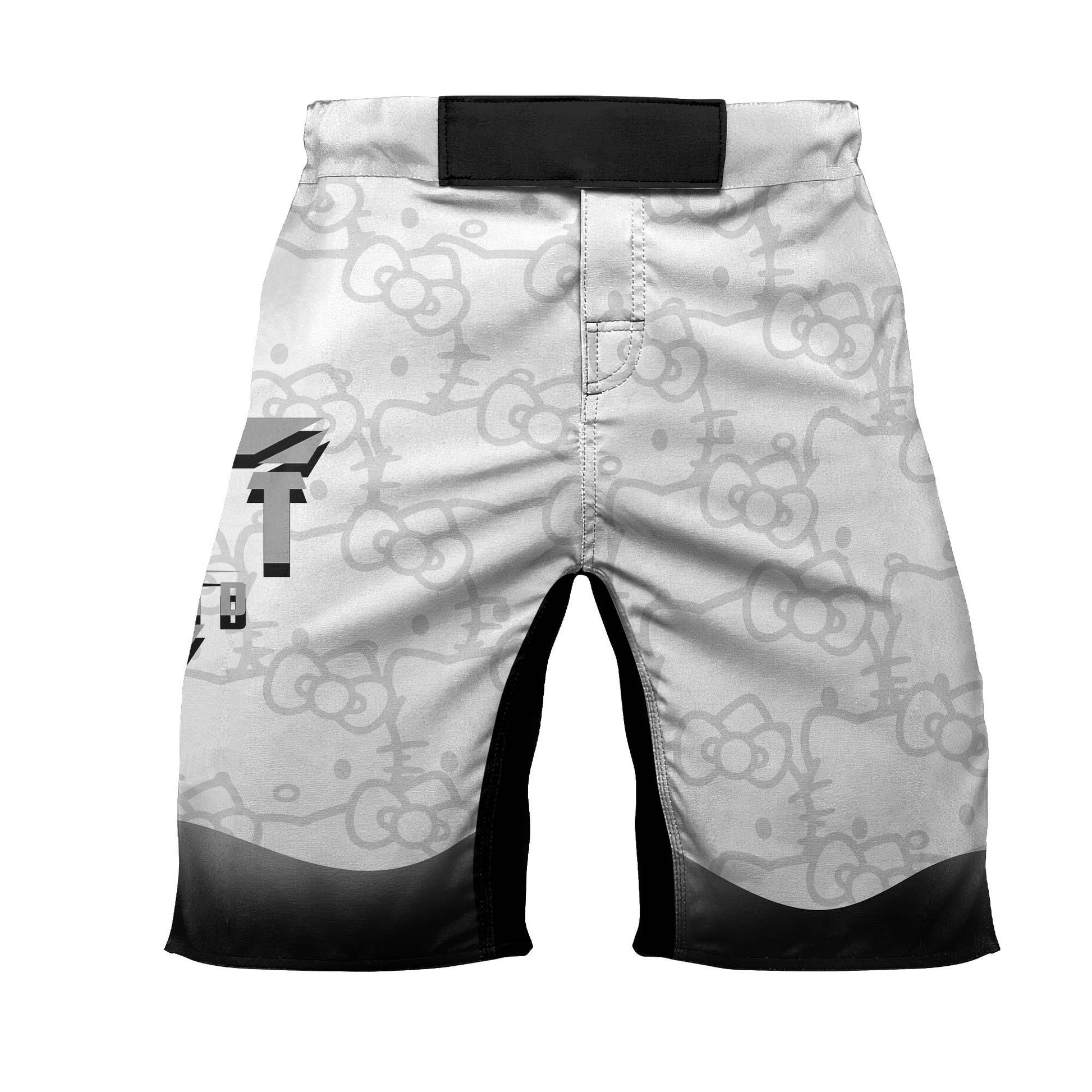 Hello Kitty Jiu Jitsu White Fight Shorts
