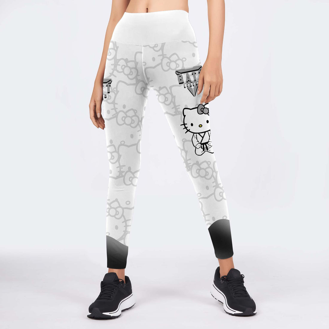 Hello Kitty Jiu Jitsu White Leggings