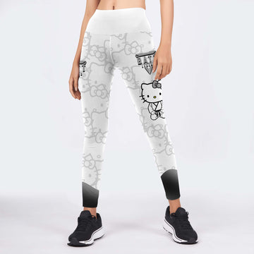 Hello Kitty Jiu Jitsu White Leggings