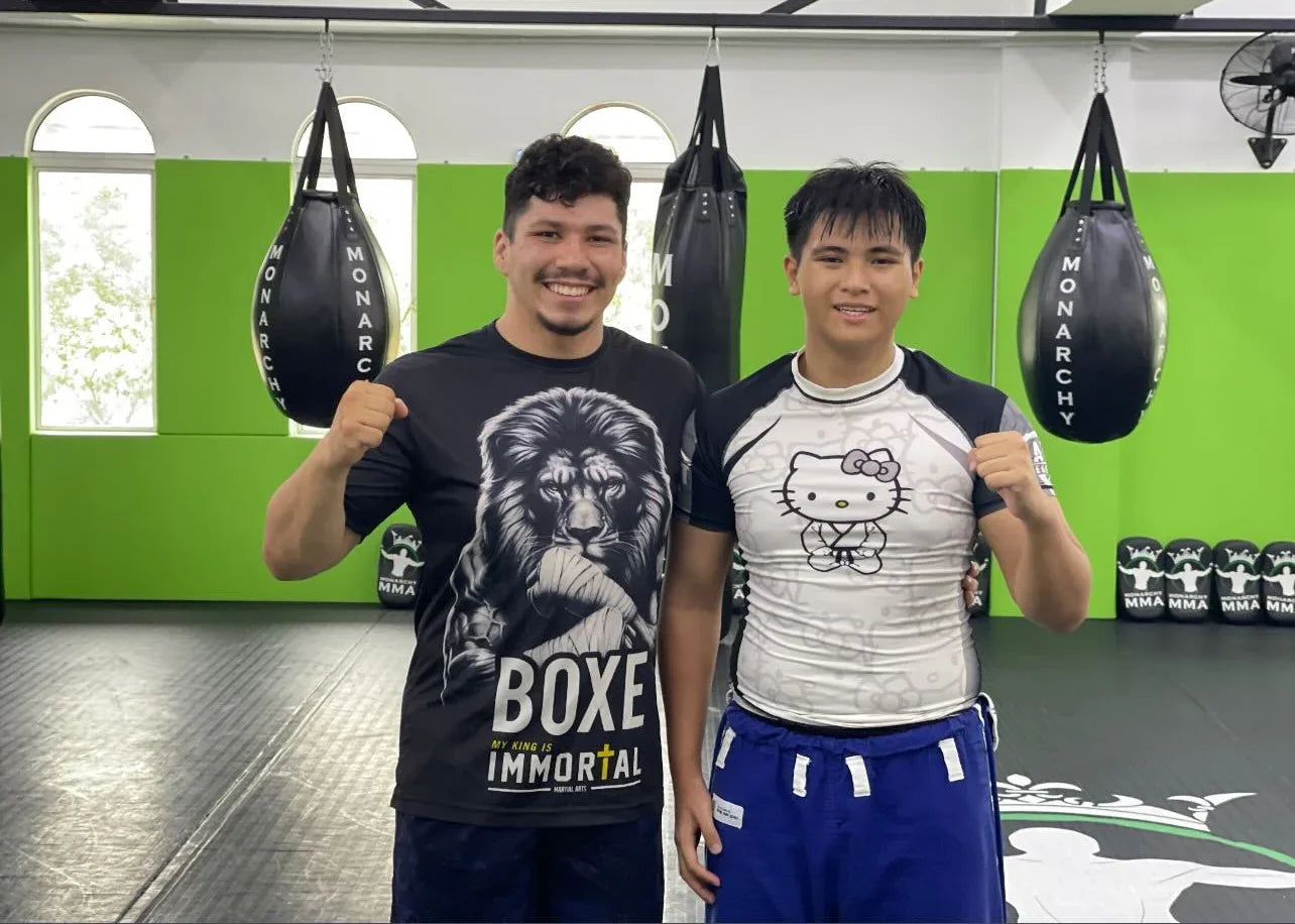 Hello Kitty Jiu Jitsu White Rash Guard