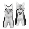 Hello Kitty Jiu Jitsu White Wrestling Singlet