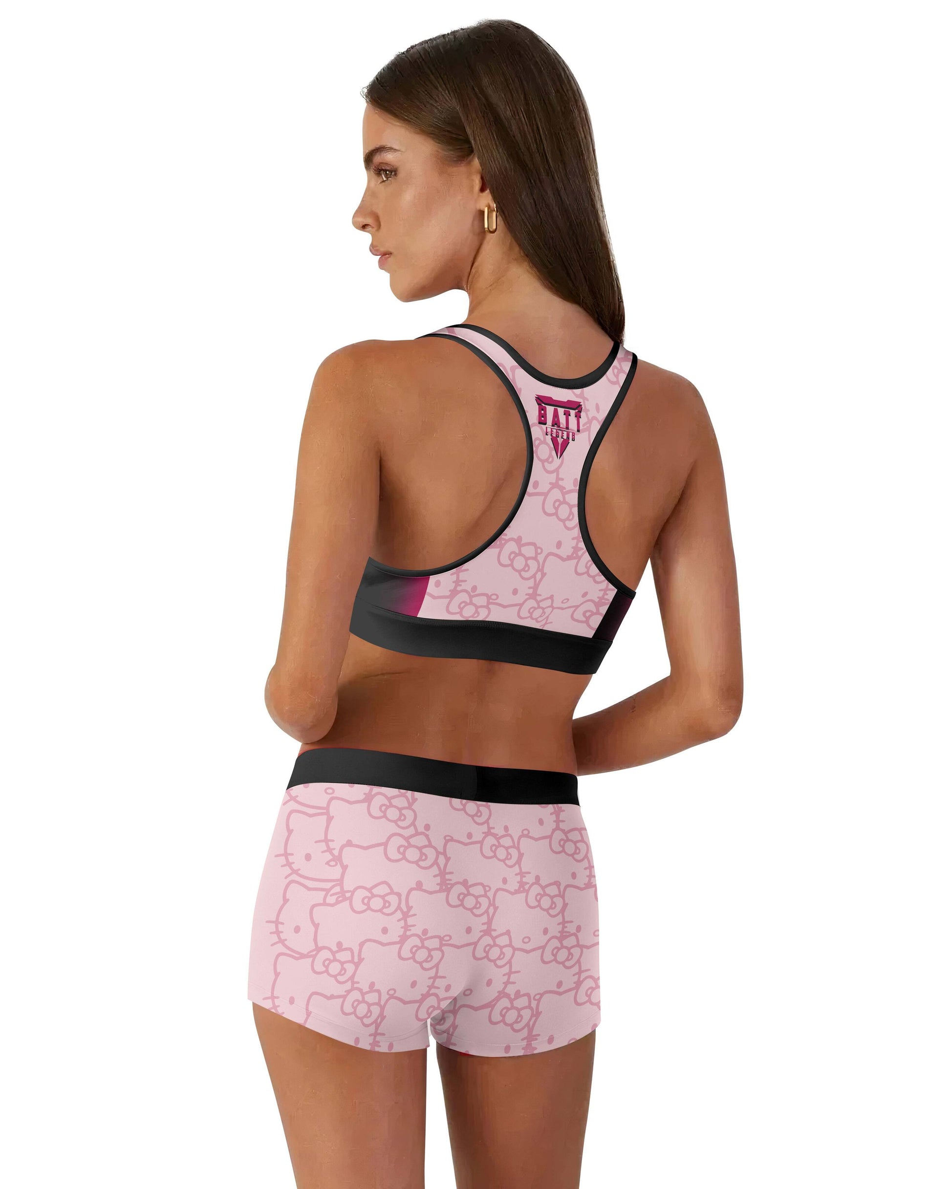 Hello Kitty Jiu Jitsu Women's Workout Set
