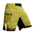 Hello Kitty Jiu Jitsu Yellow Fight Shorts