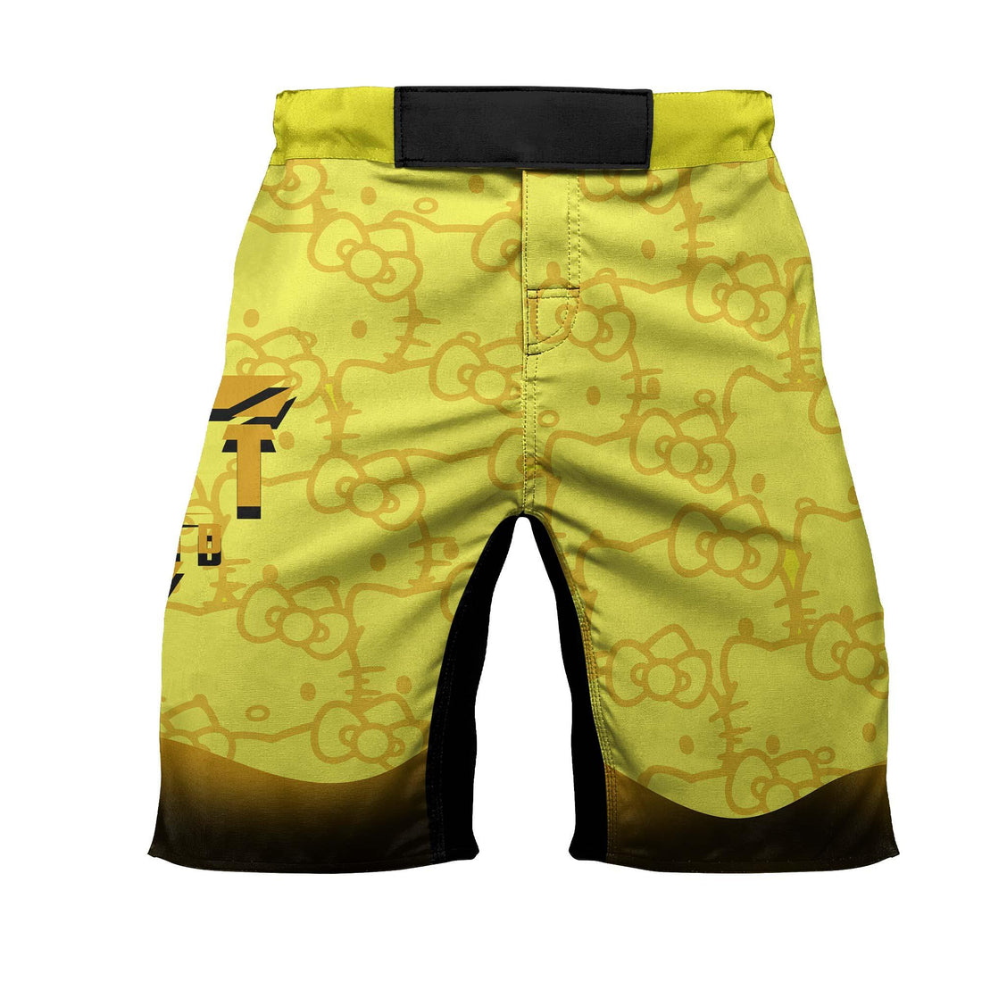 Hello Kitty Jiu Jitsu Yellow Fight Shorts