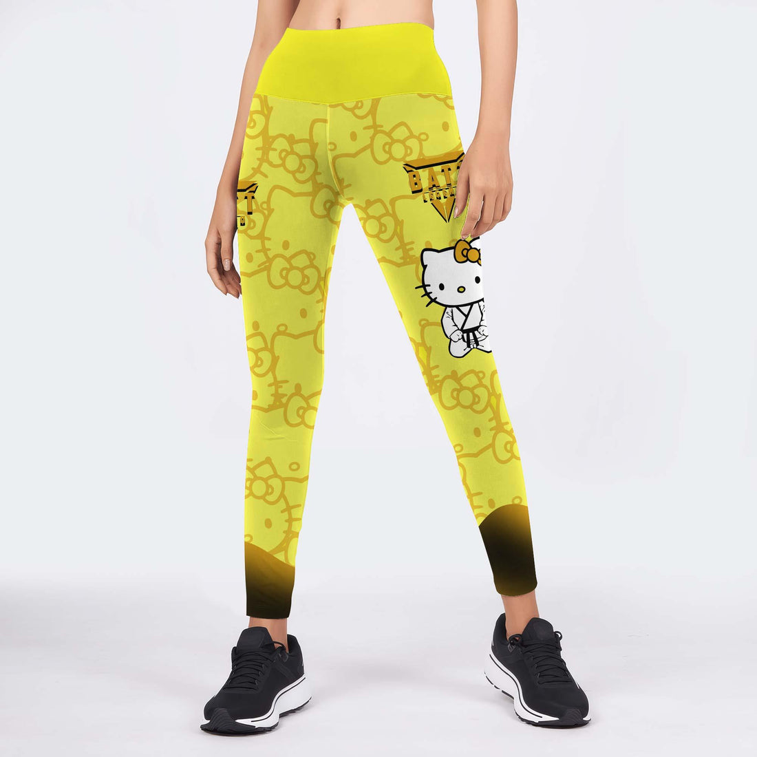 Hello Kitty Jiu Jitsu Yellow Leggings