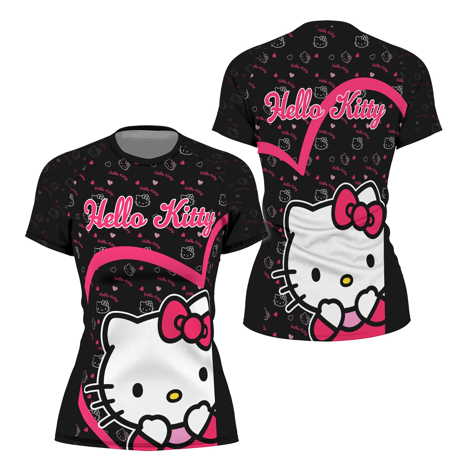 Hello Kitty Love Rash Guard