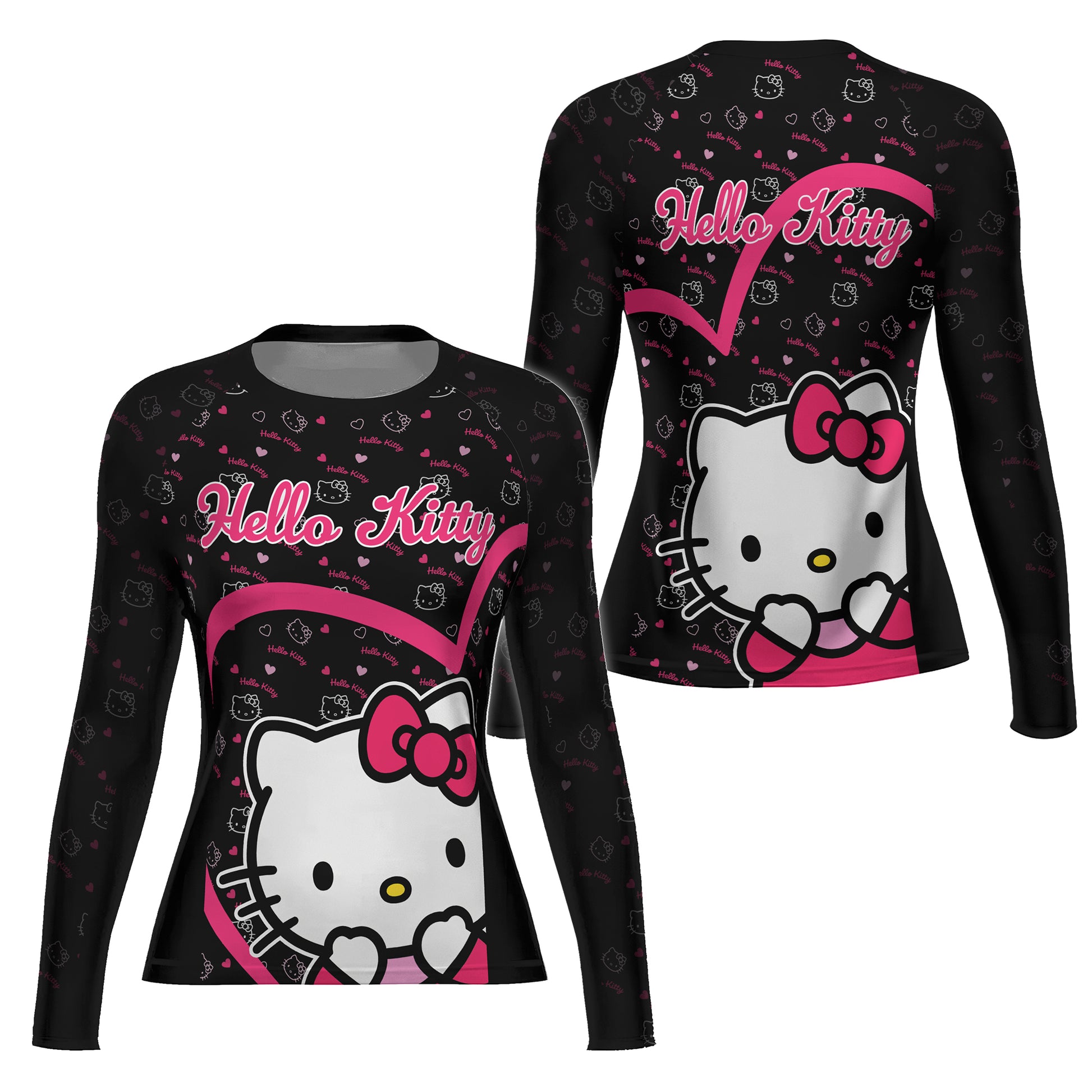 Hello Kitty Love Rash Guard