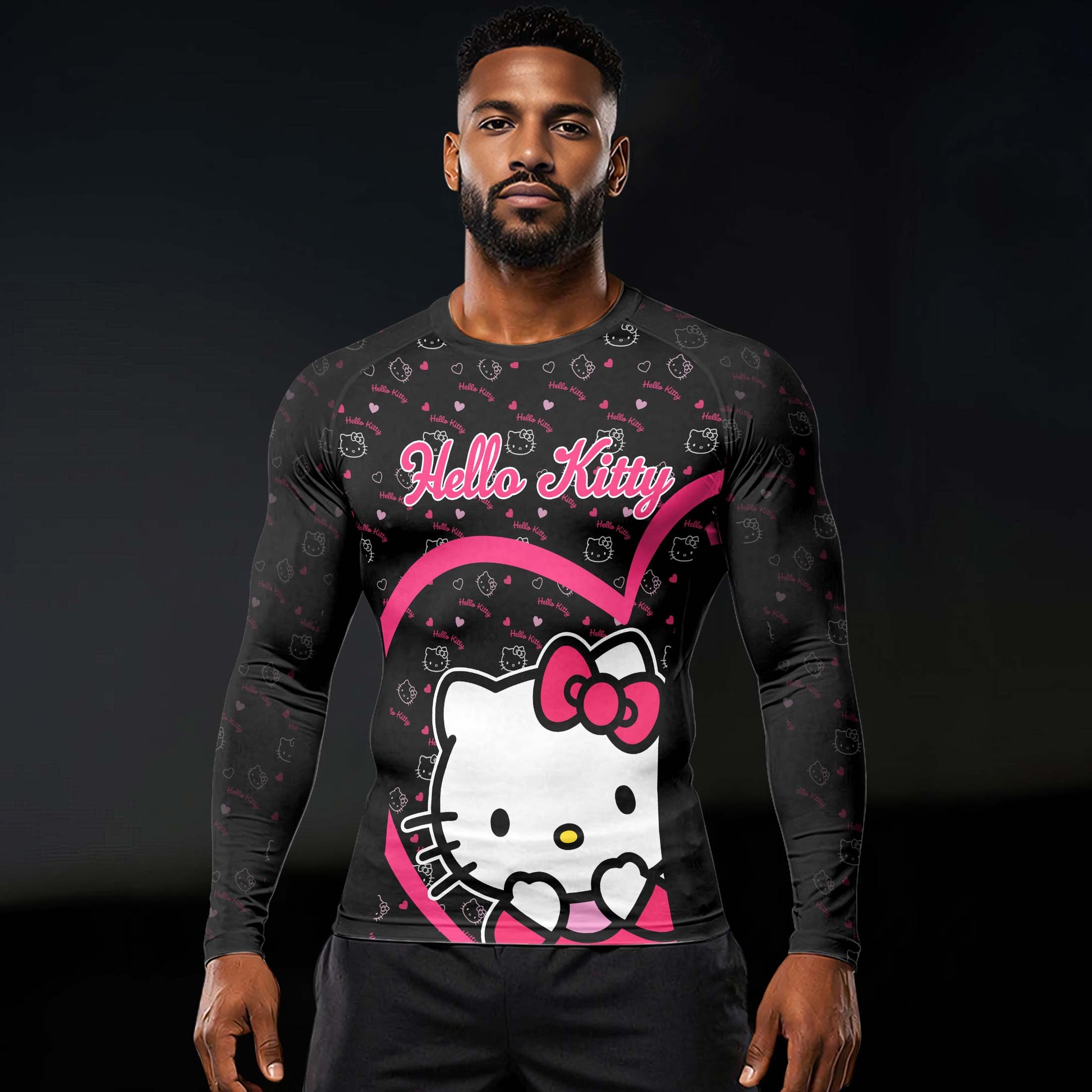 Hello Kitty Love Rash Guard