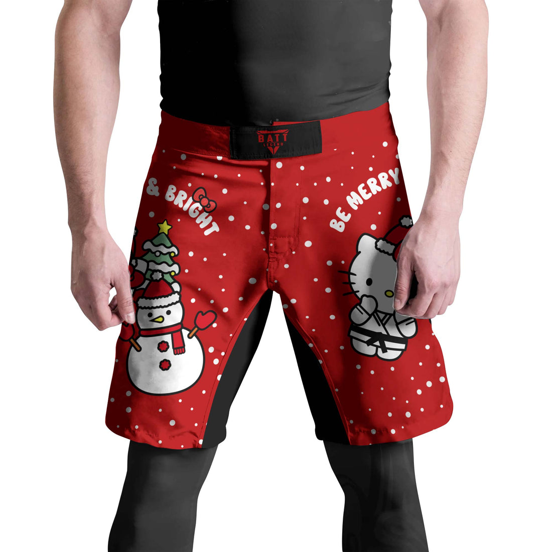 Hello Kitty Merry and Bright Fight Shorts