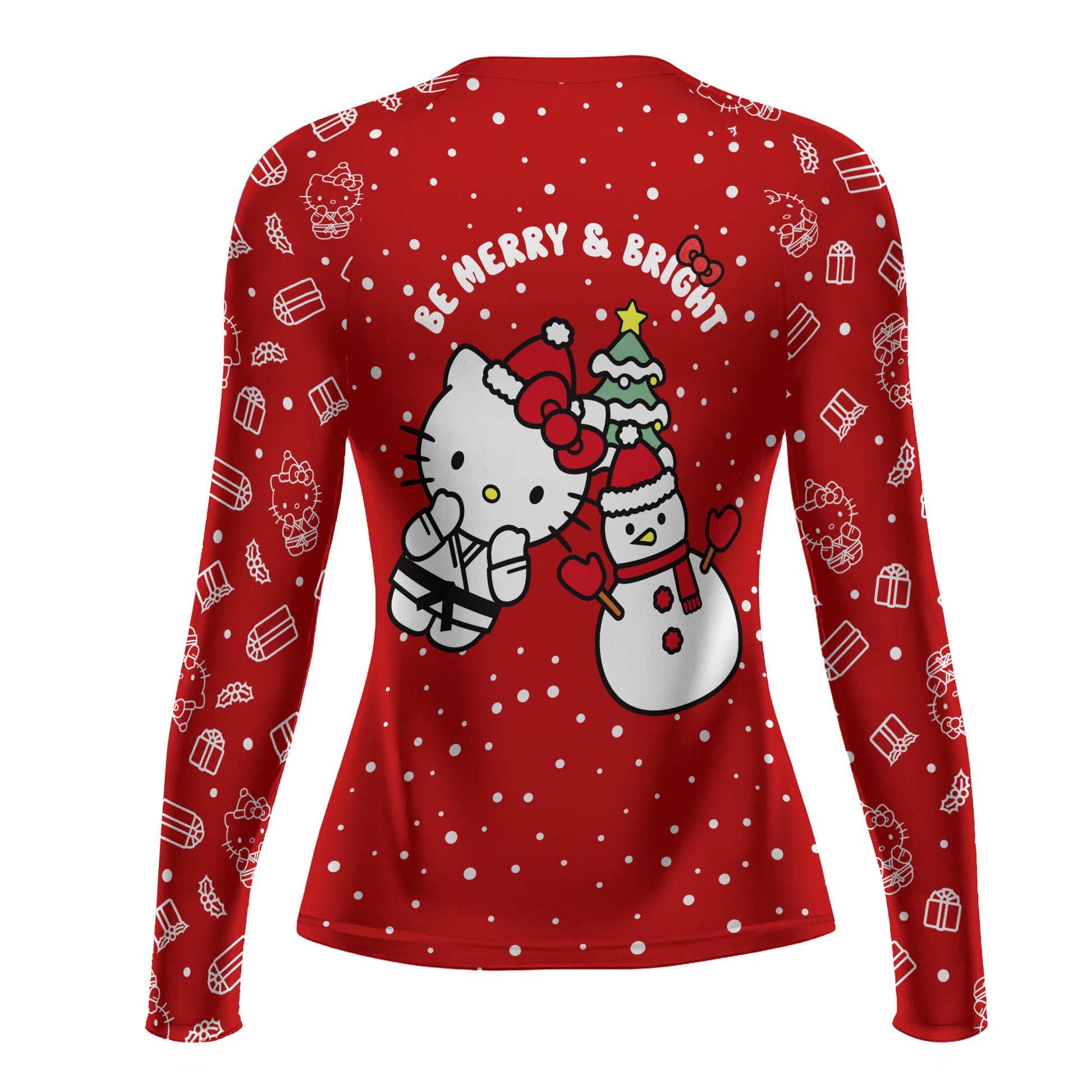 Hello Kitty Merry and Bright Rash Guard