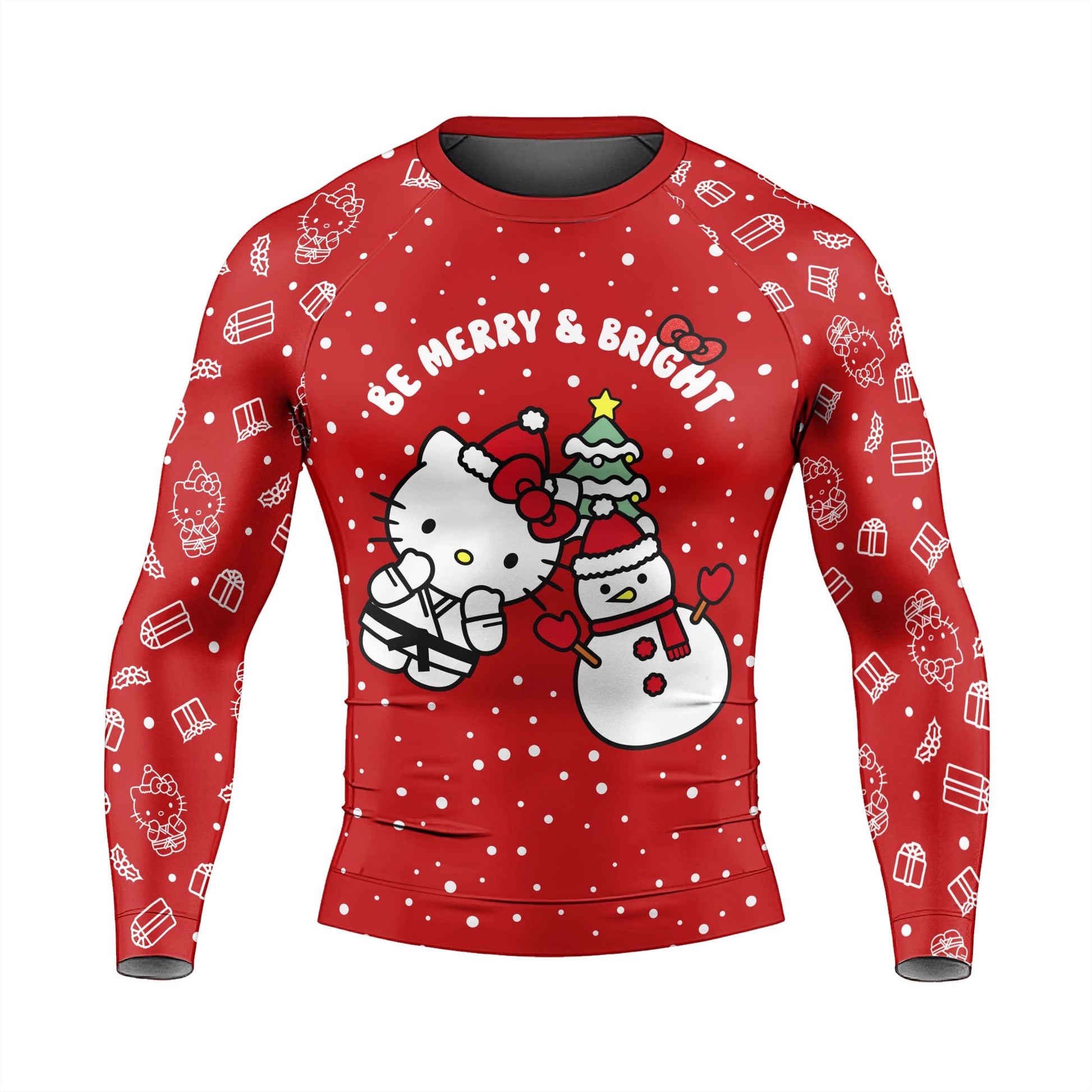 Hello Kitty Merry and Bright Rash Guard