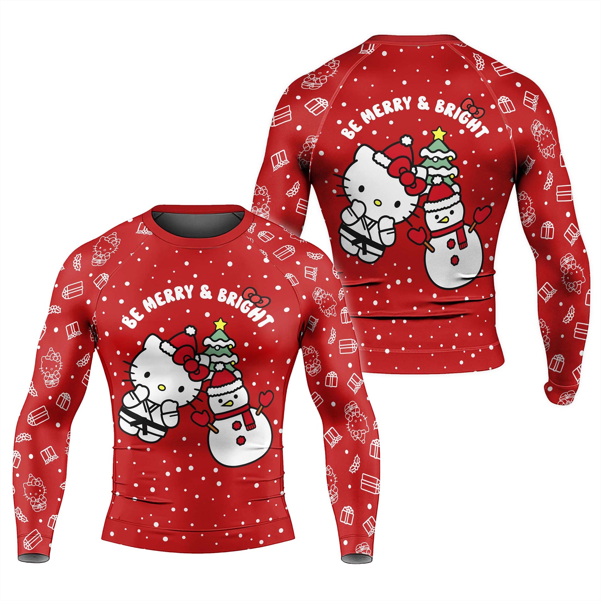Hello Kitty Merry and Bright Rash Guard