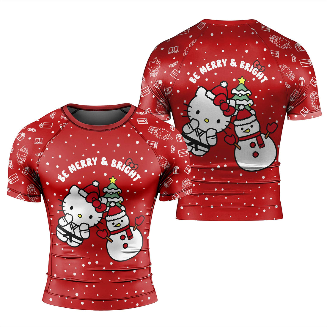 Hello Kitty Merry and Bright Rash Guard