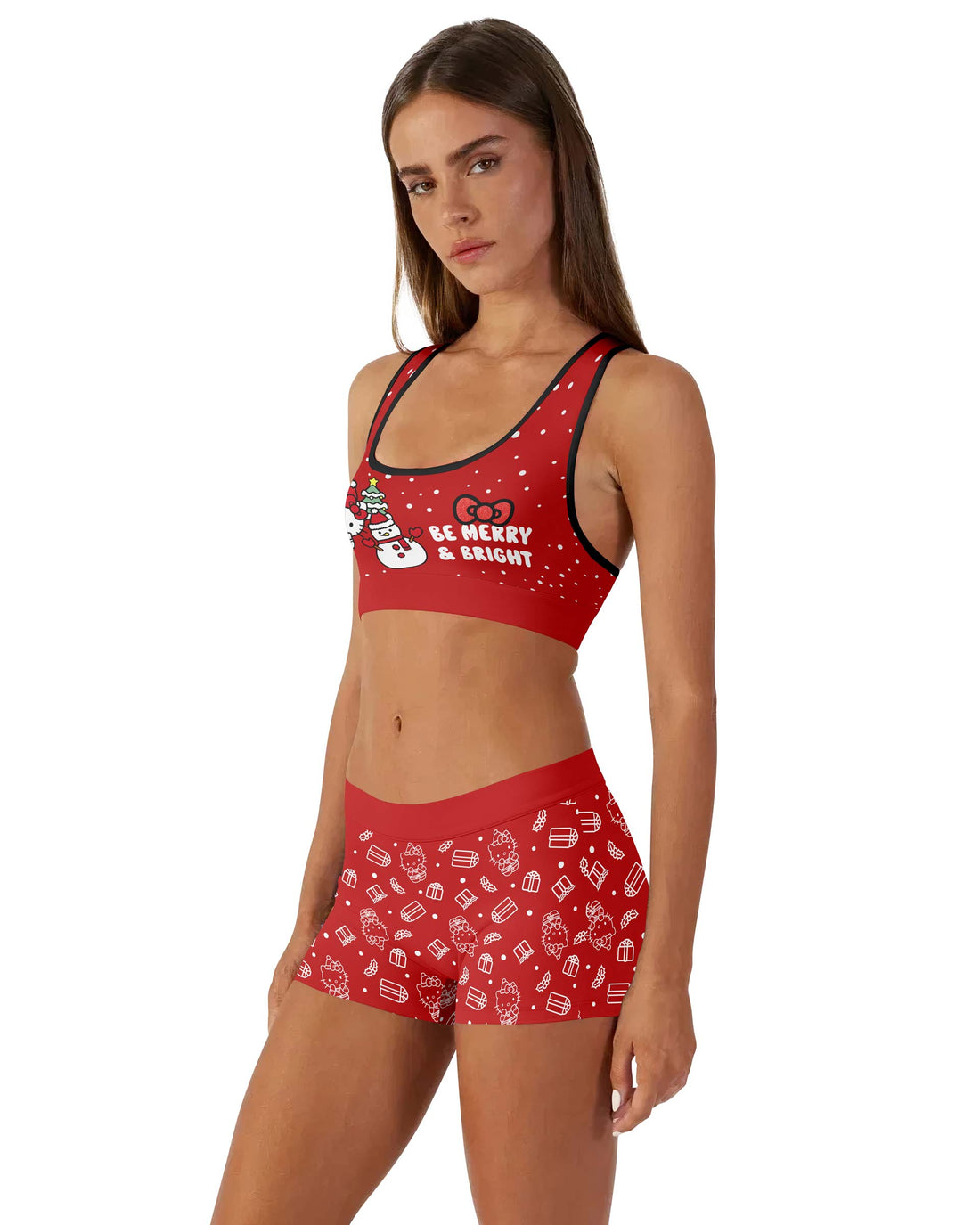Hello Kitty Merry and Bright Women's Workout Set