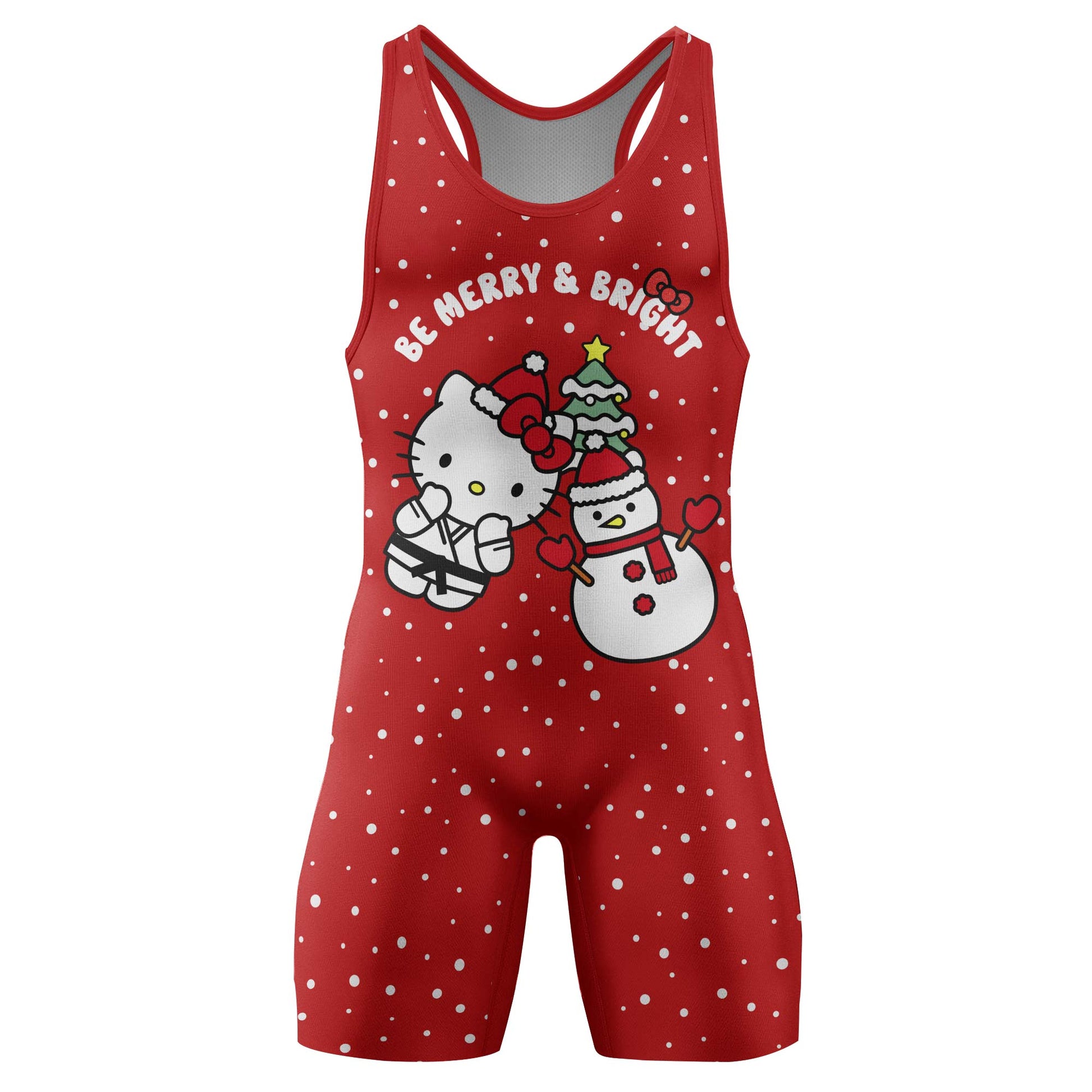 Hello Kitty Merry and Bright Wrestling Singlet
