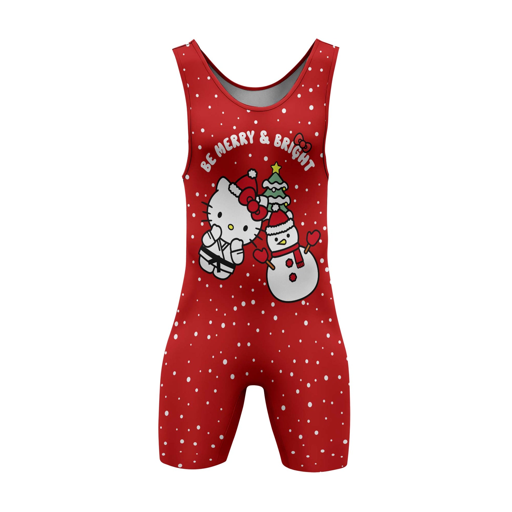 Hello Kitty Merry and Bright Wrestling Singlet