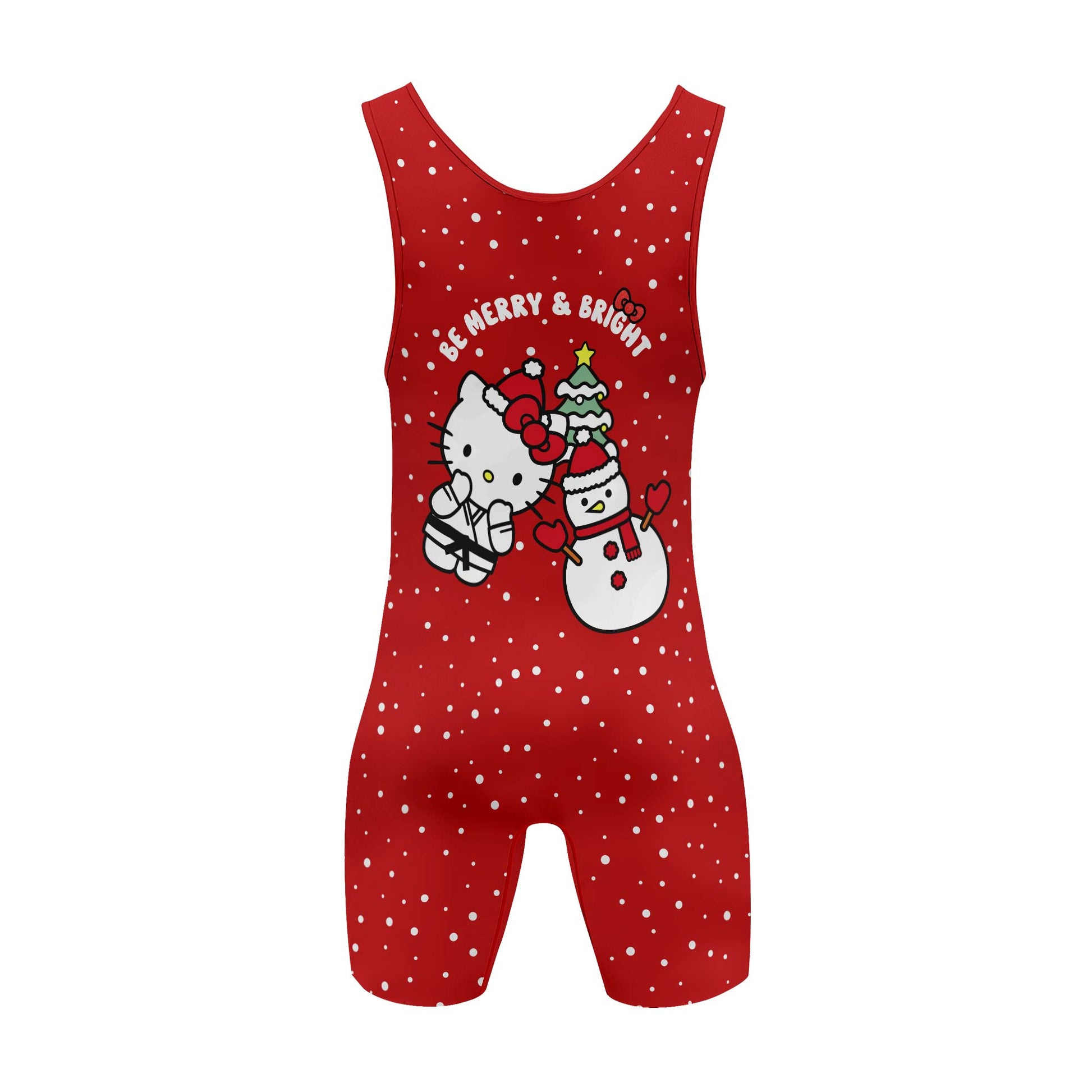 Hello Kitty Merry and Bright Wrestling Singlet