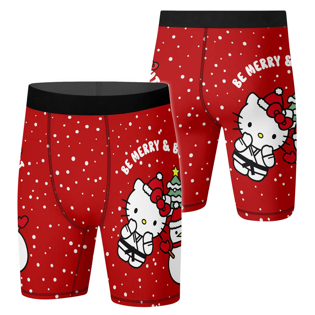 Hello Kitty Merry and Bright Compression Shorts