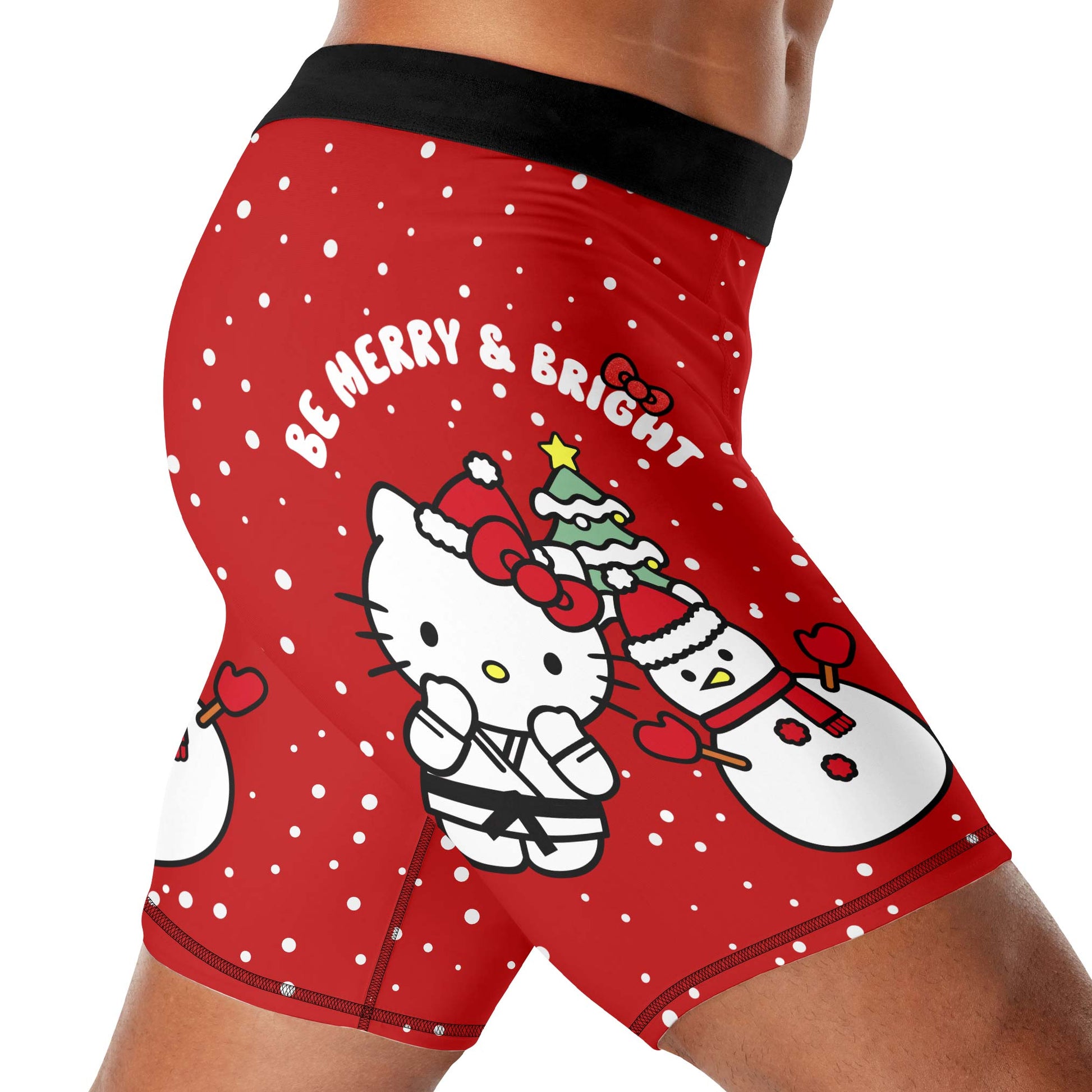 Hello Kitty Merry and Bright Compression Shorts