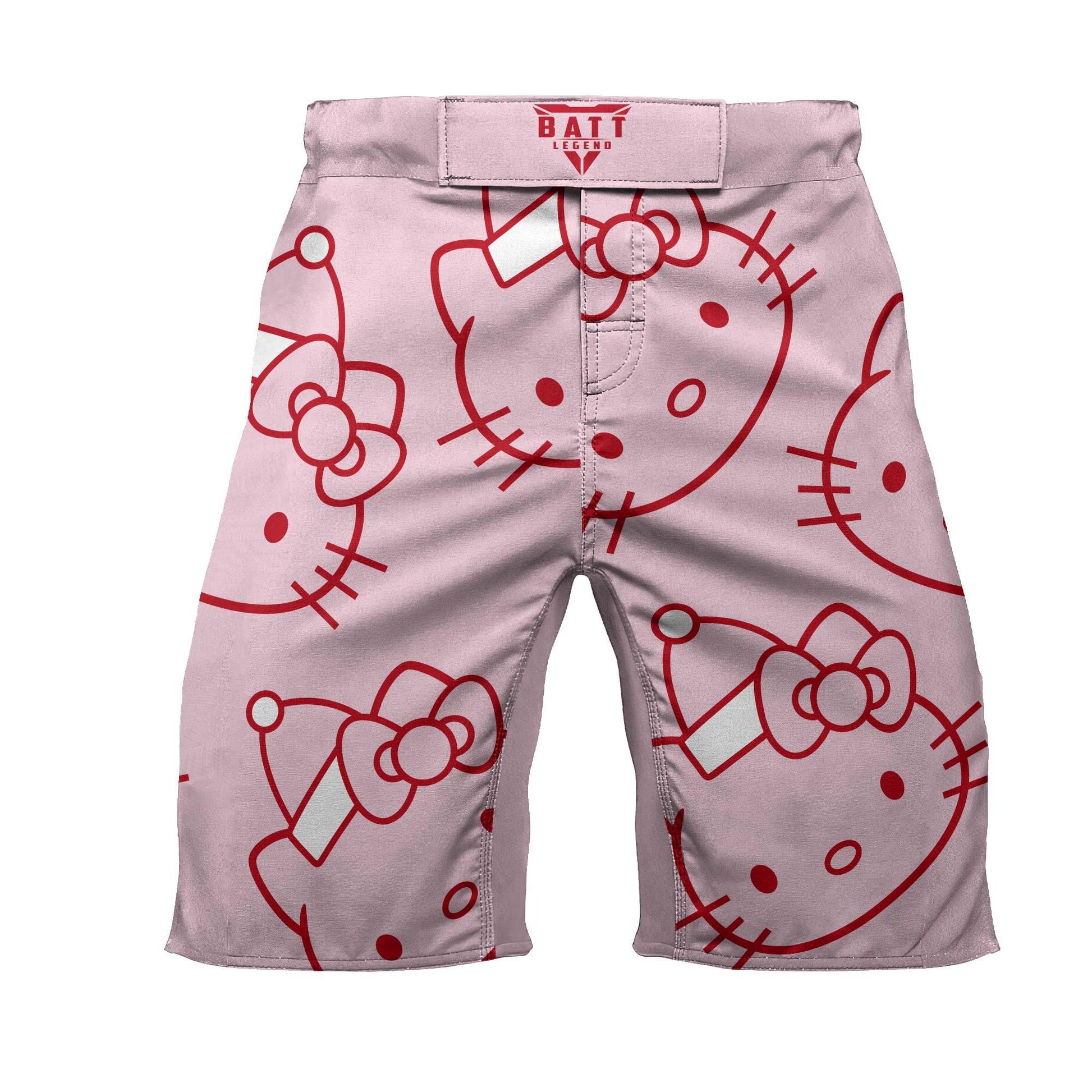 Hello Kitty Pink Santa Fight Shorts