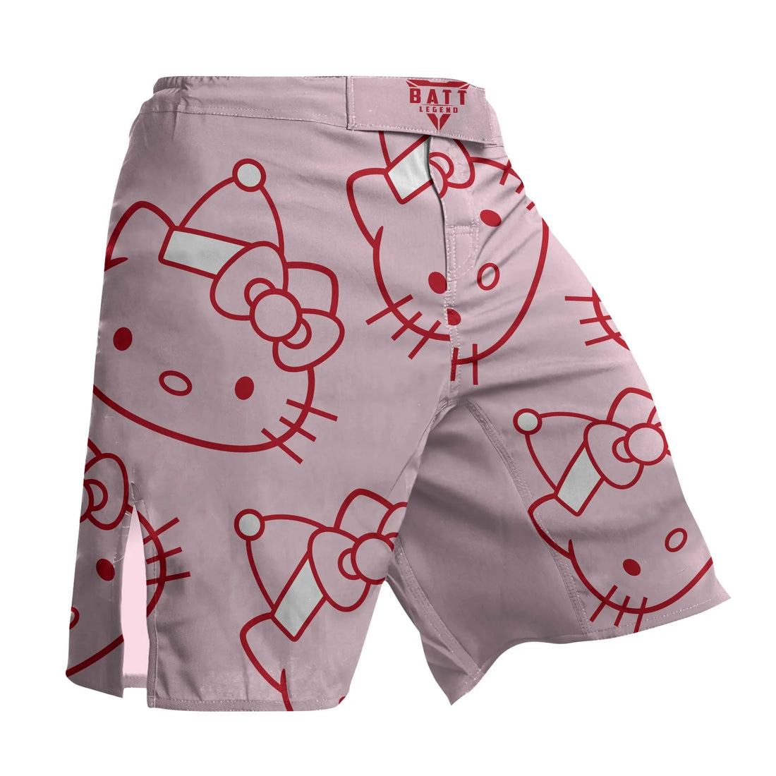 Hello Kitty Pink Santa Fight Shorts