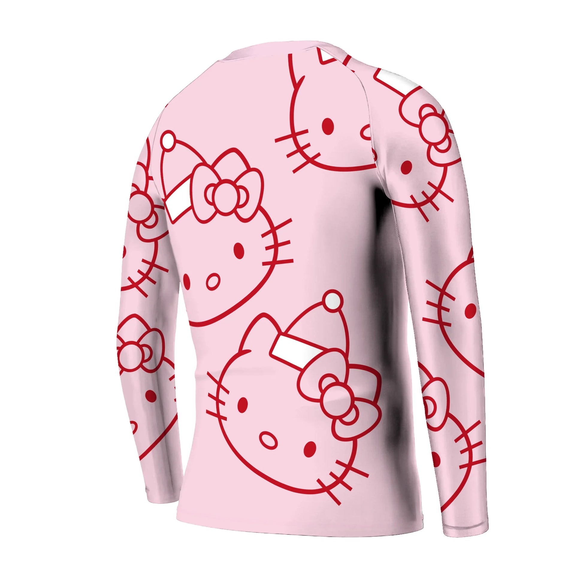 Hello Kitty Pink Santa Kids Rash Guard