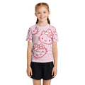 Hello Kitty Pink Santa Kids Rash Guard