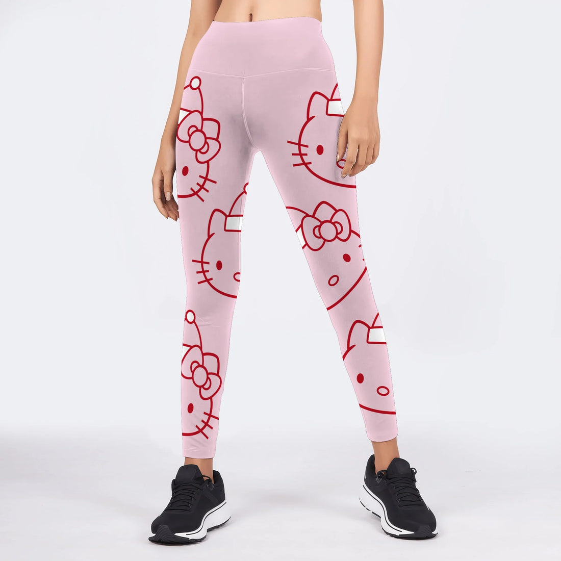 Hello Kitty Pink Santa Leggings