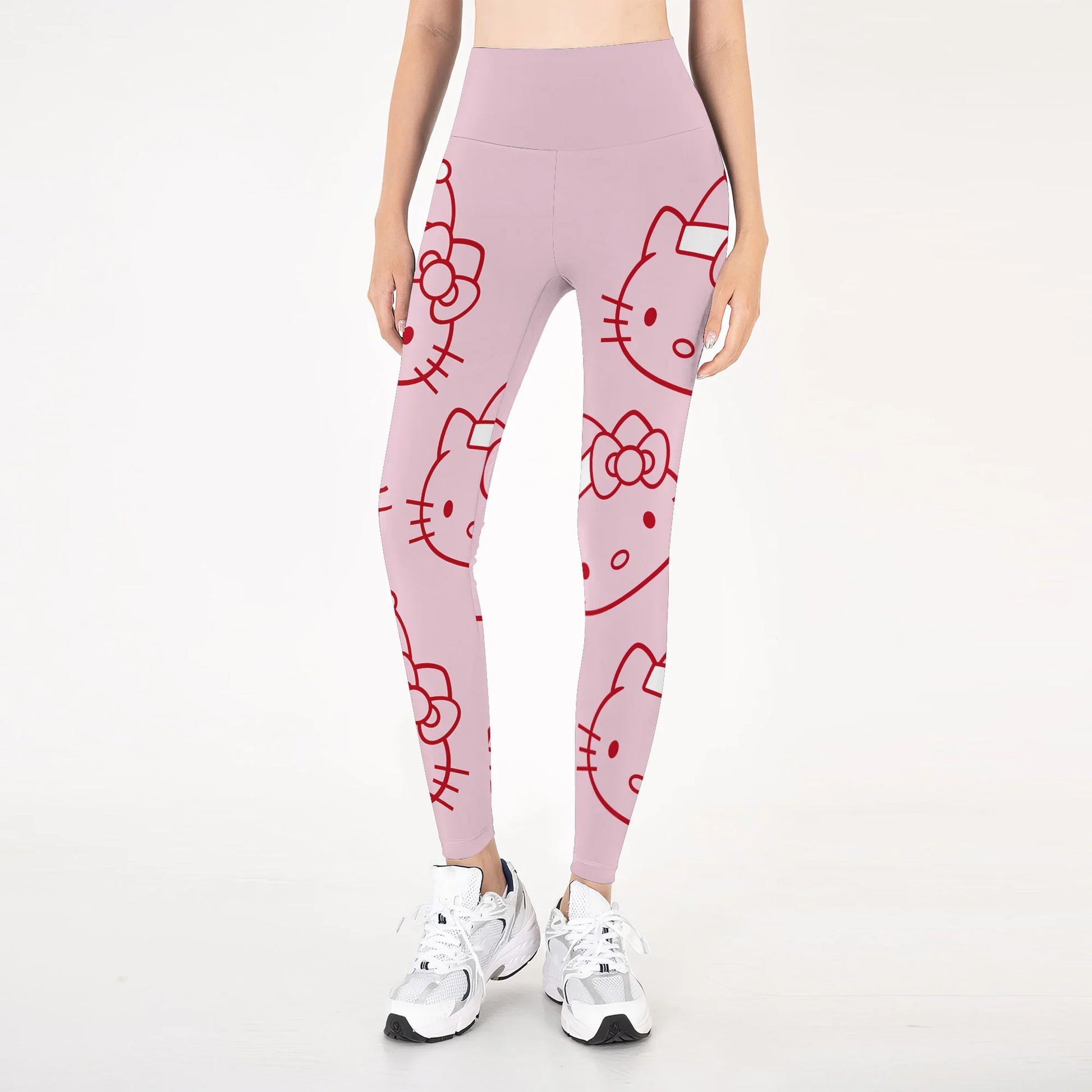 Hello Kitty Pink Santa Leggings