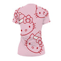 Hello Kitty Pink Santa Rash Guard