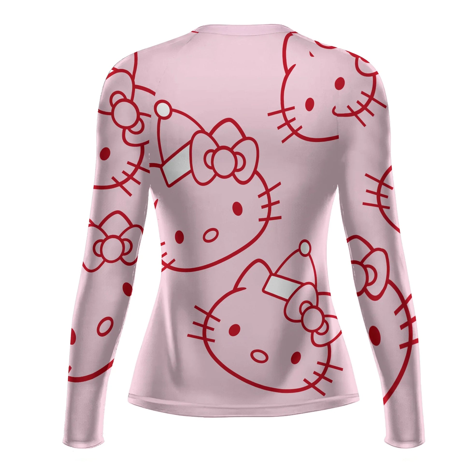 Hello Kitty Pink Santa Rash Guard