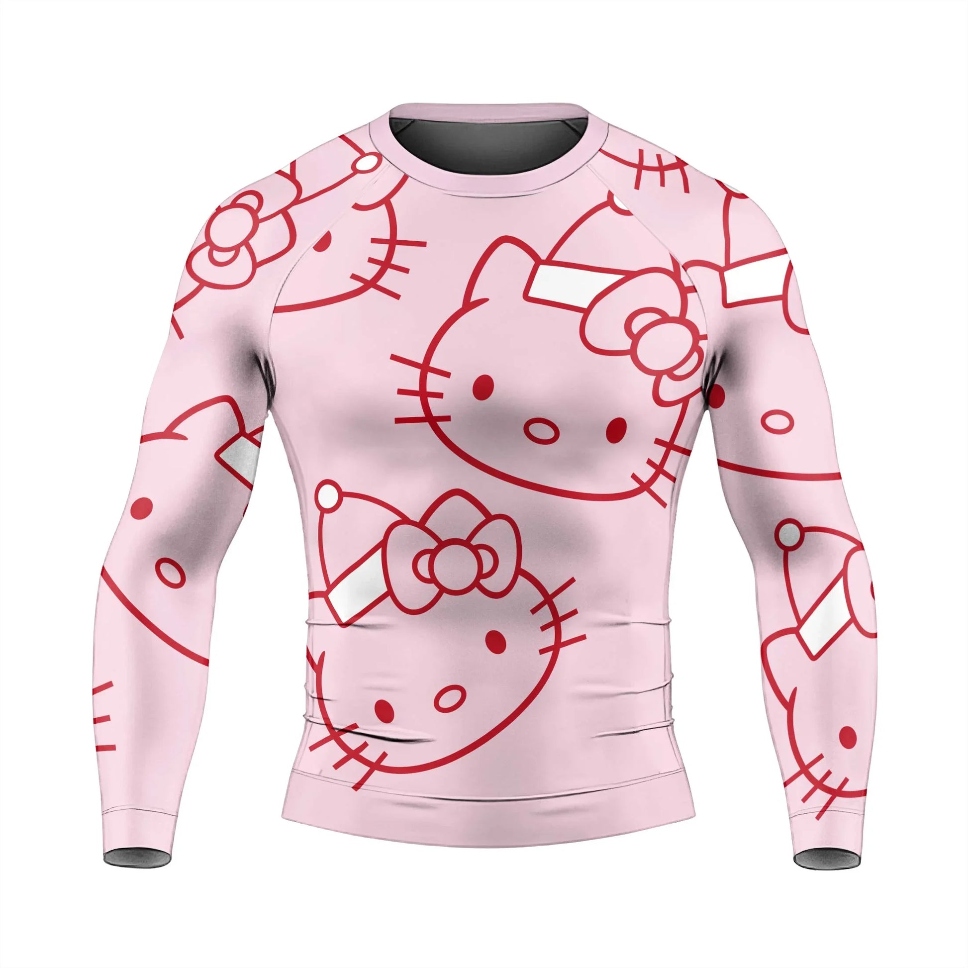 Hello Kitty Pink Santa Rash Guard