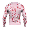 Hello Kitty Pink Santa Rash Guard
