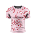 Hello Kitty Pink Santa Rash Guard