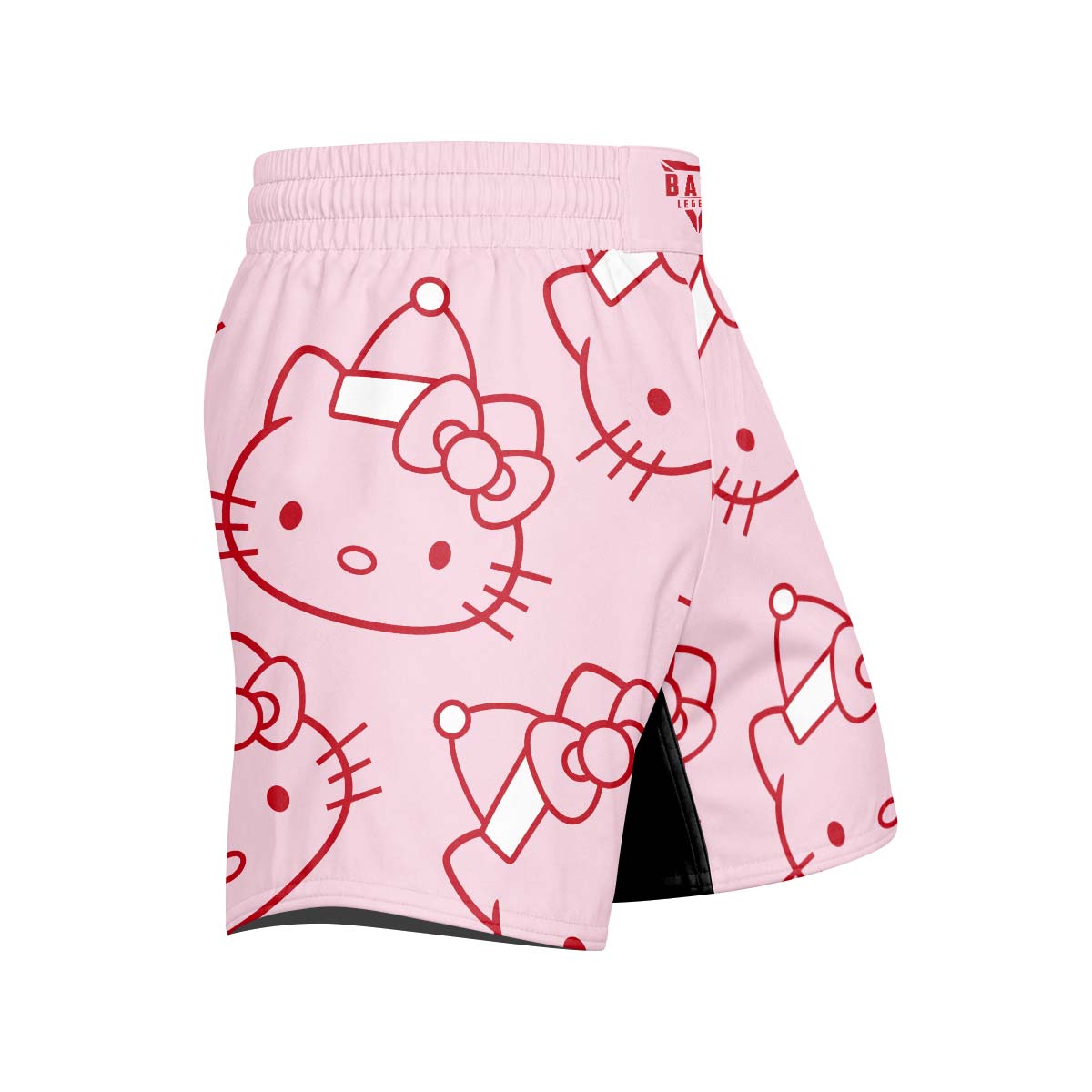 Hello Kitty Pink Santa Grappling Shorts
