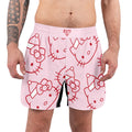 Hello Kitty Pink Santa Grappling Shorts