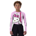 Hello Kitty Pink Stripe Kids Rash Guard